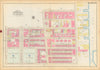 Boston #26 South End- SoWa. Blackstone & Franklin Squares. BROMLEY 1928 map