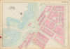Boston #32 Fenway & Back Bay Fens. Westland Avenue & Hemenway. BROMLEY 1928 map