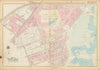 Boston #33 Fenway Park Boston Red Sox Stadium & Kenmore. BROMLEY 1928 old map