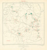 Tanganyika Territory Forest Reserves. Tanzania. Dept of Lands & Mines 1948 map