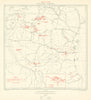 Tanganyika Territory Principle Mines. Tanzania. Gold & Diamonds 1948 map