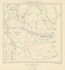Tanganyika Territory Routes taken by the European Explorers. Tanzania 1948 map