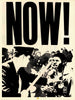 Now! Cuban revolutionary black and white propaganda poster by OSPAAAL c1968