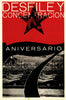 Desfile y Concentración. Parade & Rally. COR Cuban propaganda poster c1968