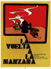 La Vuelta a la Manzana—René Ariza. Around the Block. Cuban film poster 1968