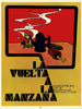 La Vuelta a la Manzana—René Ariza. Around the Block. Cuban film poster 1968
