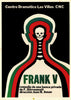 Frank V—Centro Dramático Las Villas/CNC. Durrenmatt. Cuban theatre poster c1968