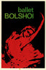ballet Bolshoi / Bolshoi Ballet. Cuban Ballet/dance promotional poster 1967
