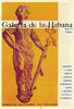 Galería de la Habana. Havana Gallery. Cuban CNC art exhibition poster c1968