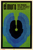 El muro—Film francés. The Wall/Le Mur. Roullet. Oliva/ICAIC Cuban poster 1968