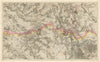 Oise—Val-d'Oise. Beaumont-sur-Oise, L’Isle-Adam, Méru. Piquet 1856 old map