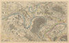 NW Paris—Yvelines—Val-d'Oise—Hauts-de-Seine. St-Germain-en-Laye Neuilly 1856 map