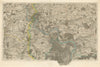 Fontainebleau. Seine-et-Marne—Essonne. Melun, Corbeil-Essonnes. Piquet 1856 map