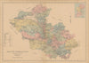 County Fermanagh—Ulster—Ireland—parishes & baronies—L. J. Richards 1901 map