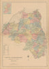County Londonderry—Ulster—Ireland—parishes & baronies—L. J. Richards 1901 map