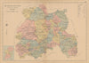 Queen's County—Laois—Leinster—Ireland—parishes & baronies—L.J. Richards 1901 map