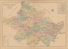 County Tyrone—Ulster—Ireland—parishes & baronies—L. J. Richards 1901 old map