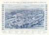White City—Shepherd's Bush—Franco-British Exhibition—Bird's Eye View 1908 map