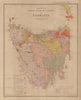 Sketch map—General geological features of Tasmania—Sprent/Lands Department 1885