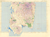 Cagliari—Southern Sardinia—Villasimius—Sheet J.32/2—GSGS #3982—WW2 air map 1942