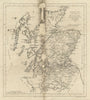 A General Map of the Roads of Scotland… from actual surveys. Taylor/Skinner 1776
