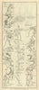 Taylor/Skinner road map 38—Galashiels—Biggar—Lanark—Peebles—Innerleithen 1776