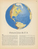 Outward from the U.S.—Persuasive map—World War 2—Richard Edes Harrison 1944