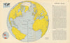 Atlantic Arena—Persuasive map—World War 2—Richard Edes Harrison—Fortune 1944