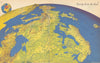 Europe from the East—Persuasive map—World War 2—Richard Edes Harrison 1944