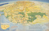 China from the East—Persuasive map—World War 2—Richard Edes Harrison 1944