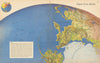 Japan from Alaska—Persuasive map—World War 2—Richard Edes Harrison—Fortune 1944