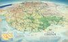 China from the direction of Guam—Persuasive map—WW2—Richard Edes Harrison 1941
