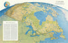 Canada From the Southeast—perspective view by Richard Edes Harrison 1952 map