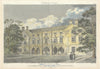 Magdalene College by John Burford from The Cambridge University Almanack 1816