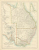 South Australia—New South Wales—Victoria—Queensland by W & AK Johnston 1885 map