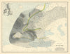 Rain Map of Europe by W. & A.K. Johnston 1885 old antique plan chart
