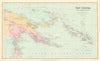 New Guinea & Solomon Islands. Bismarck Archipelago. STANFORD 1901 old map