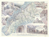 The Complete Cotswolds including adjacent towns & villages—Roger Ellis 1995 map