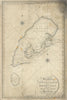 Heather’s Improved Chart of the Bermudas—William Heather—rare sea chart 1805 map