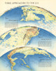 Three Approaches to the U.S.—from Berlin, Tokyo & Caracas—Harrison 1940 map