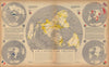 Air Empire–Air Freedom—Postwar Freedom of the Air—Richard Edes Harrison 1943 map
