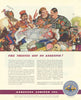 The Thieves Got No Asbestos!—Hitler, Mussolini & Tojo—Arthur Szyk advert 1943