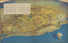 Pacific Watershed: Land of Contrasts—Western USA—Richard Edes Harrison 1945 map