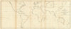 Chart of the World… to accompany Mr Lubbock’s Paper on the Tides 1831 old map