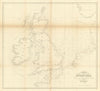 Chart of the British Isles to accompany Mr Lubbock’s Paper on the Tides 1831 map