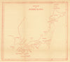 Chart of Japanese Islands—Japan, Korea & southern Sakhalin—Dennys 1867 old map