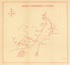 Harbour & neighbourhood of Nagasaki—Japan anchorage map—Dennys 1867 old