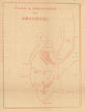 Town & anchorage of Hakodadi—Hakodate city plan, Hokkaido—Dennys 1867 old map