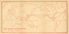 The ocean steam routes of the world—Pacific-centred shipping map—Dennys 1867