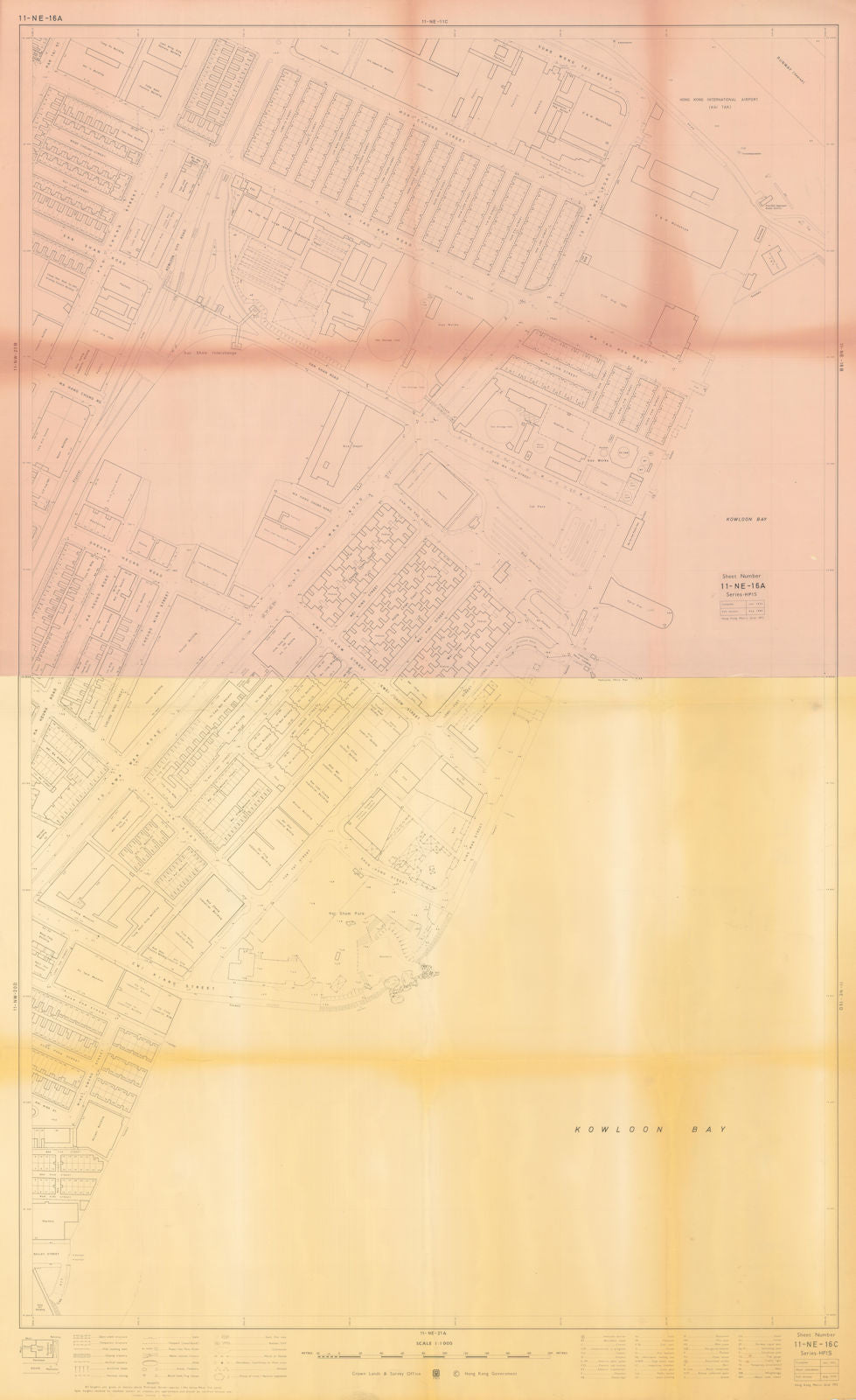 11-NE-16A/16C—To Kwa Wan—Ma Tau Kok—Kowloon Bay—Hong Kong Government 1980 map